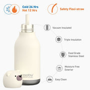 Asobu Bestie Polar Bear Water Bottle 16 oz