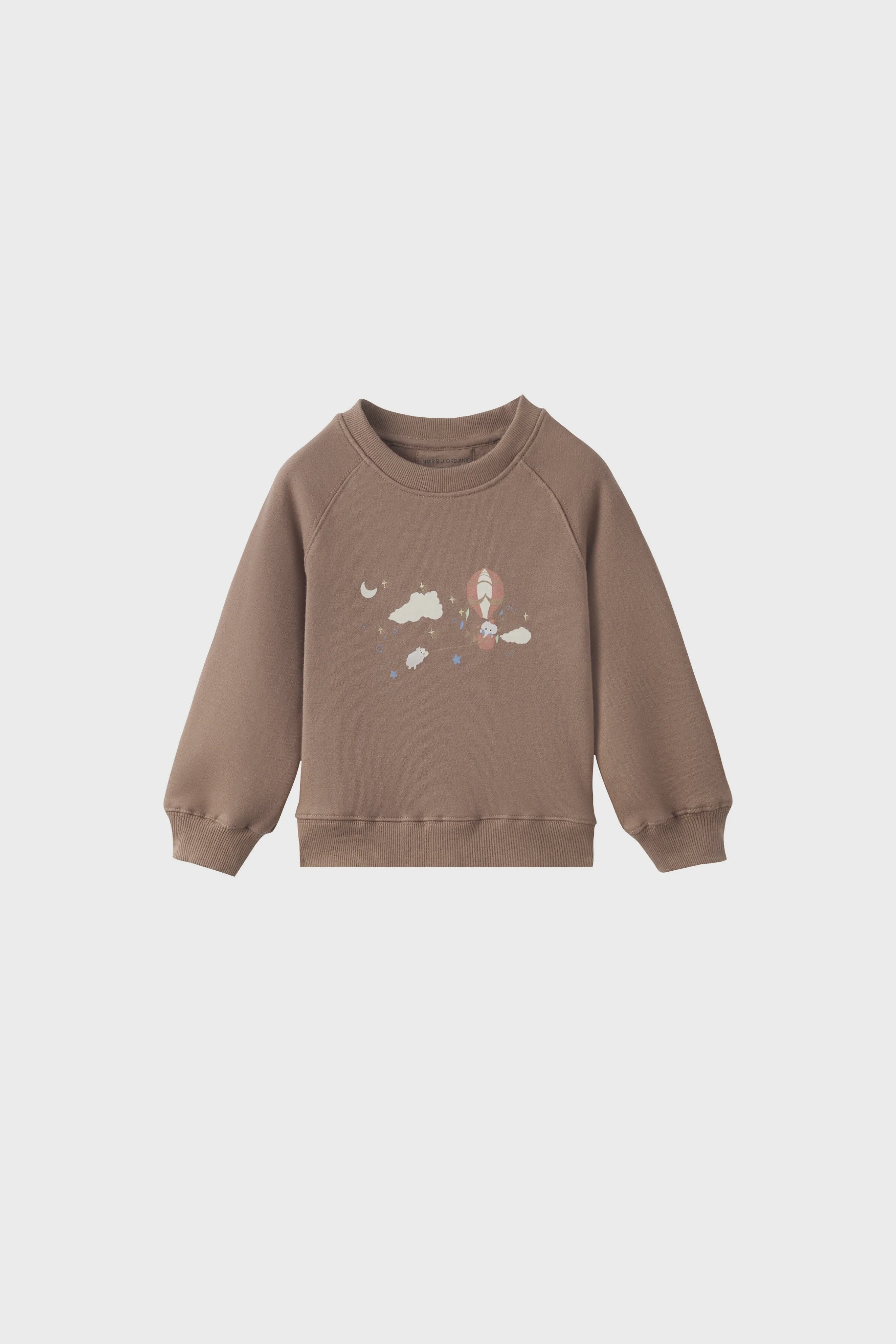 Norsu Organic Toddler Organic Fleece Sweatshirt-Fantasy