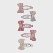 Mimi & Lula - Tinkerbell velvet bow mini clips