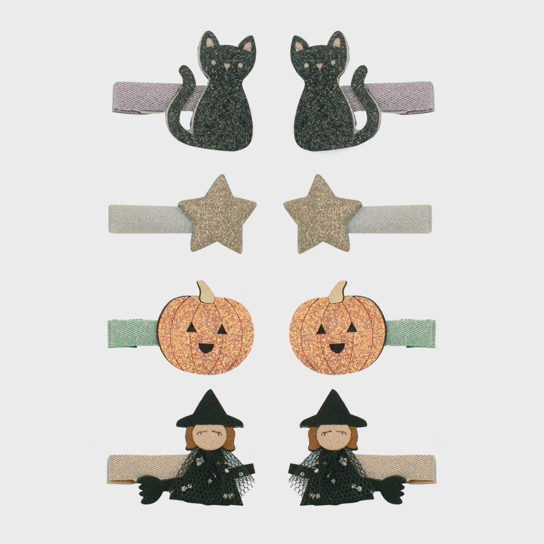 Mimi & Lula Halloween Mini Clips Purple