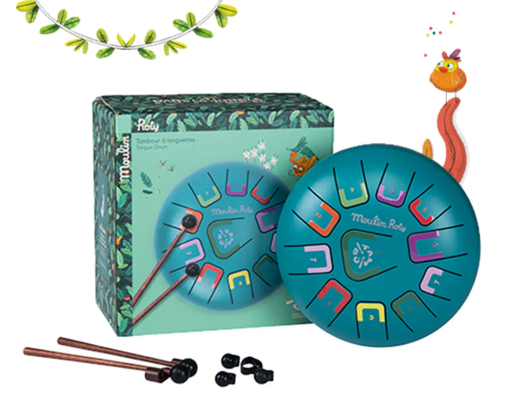 Moulin Roty/Tambu - Dans La Jungle Tongue Drum Calm Sky