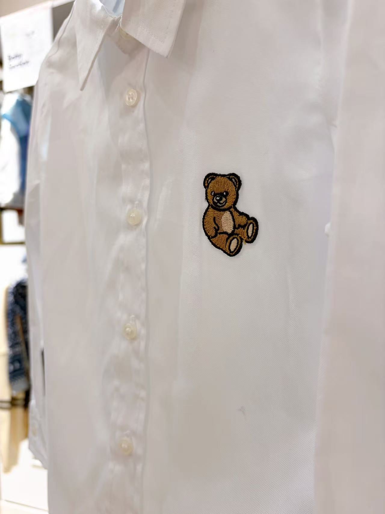 Moschino Baby Boys White Cotton Shirt