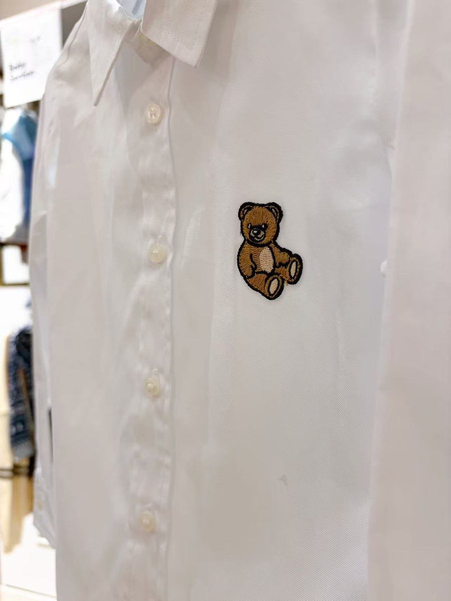 Moschino Baby Boys White Cotton Shirt