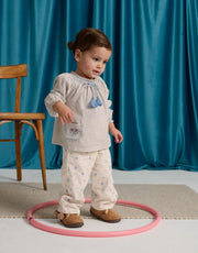 Gingersnaps Baby Precious Pincord Pant with Ruffled Pockets