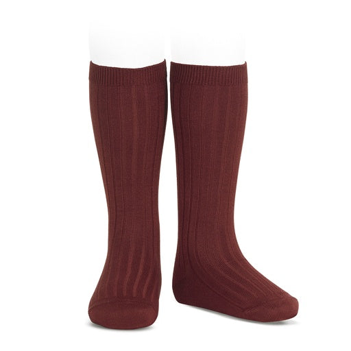 Cóndor Basic Rib Knee High Socks 2.016 Col 575