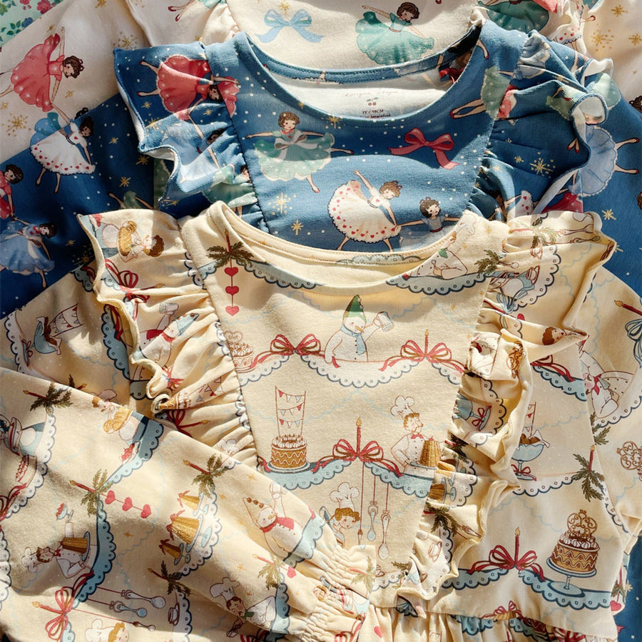 Konges Slojd BASIC FRILL DRESS GOTS