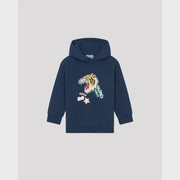Kenzo Navy Tiger Hooded Sweatshirt