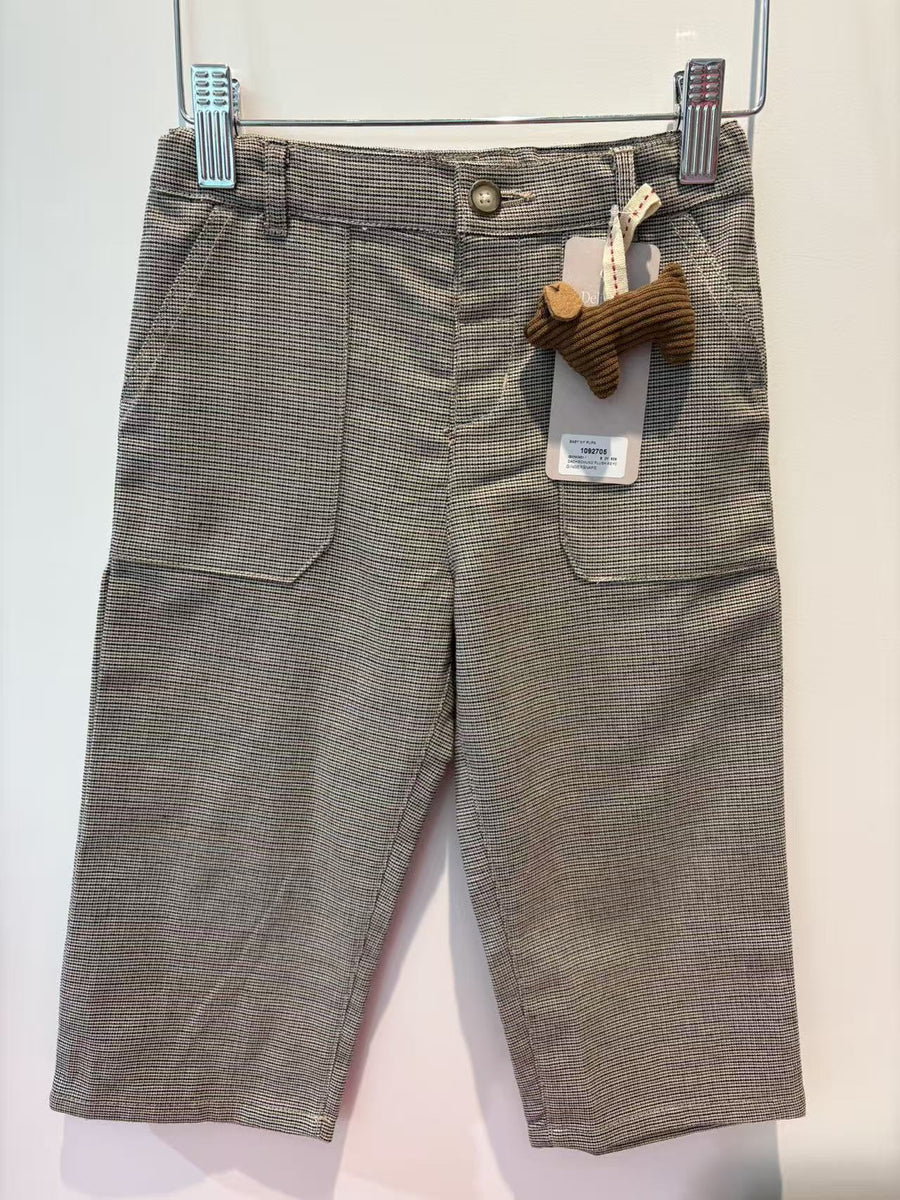 Gingersnaps Baby Giorgio Micro Houndstooth Pants