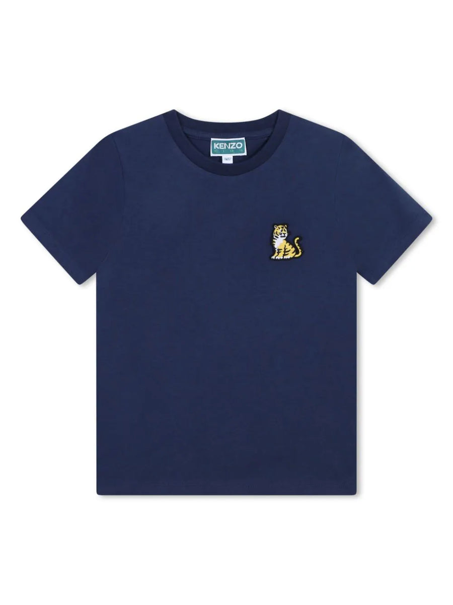 Kenzo Navy Short Sleeves T-Shirt