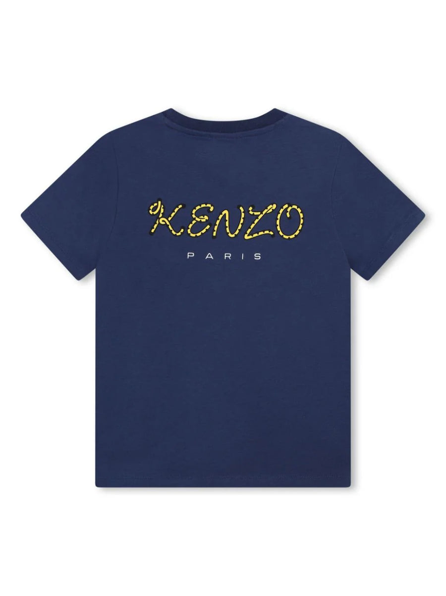 Kenzo Navy Short Sleeves T-Shirt