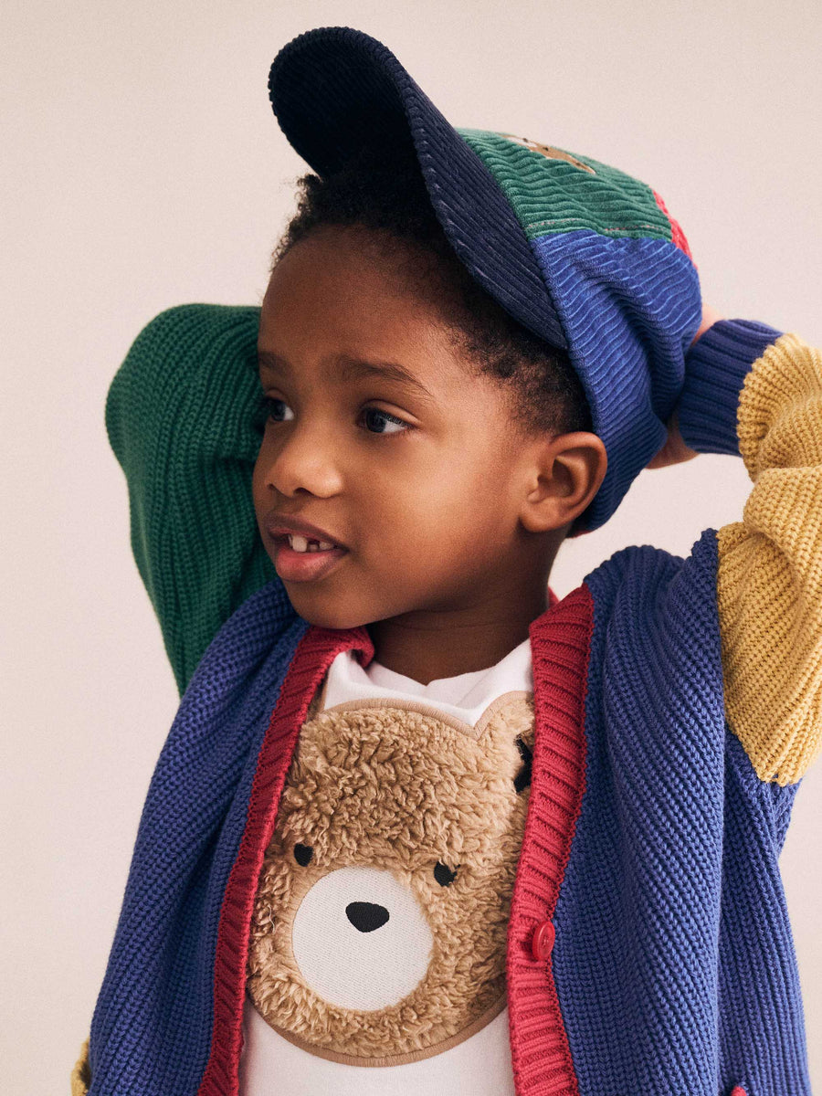 Huxbaby Colour Block Cord Panel Cap