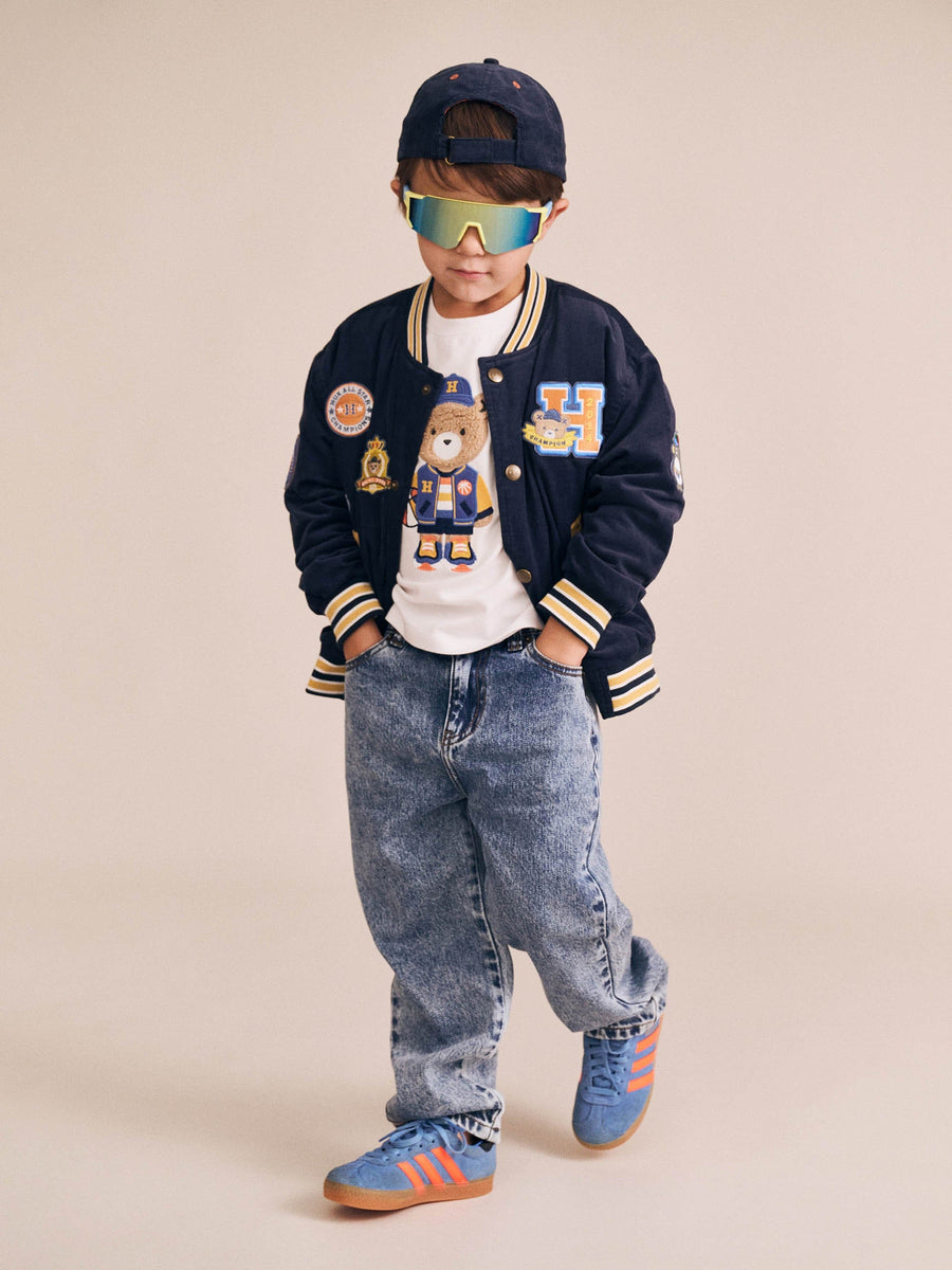 Huxbaby Baller Hux White Tee