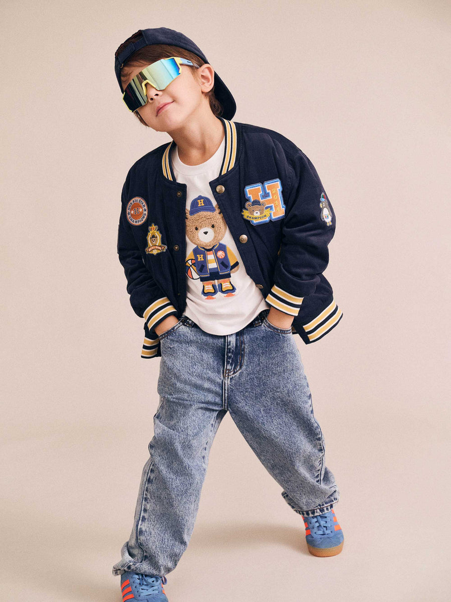 Huxbaby Baller Hux White Tee