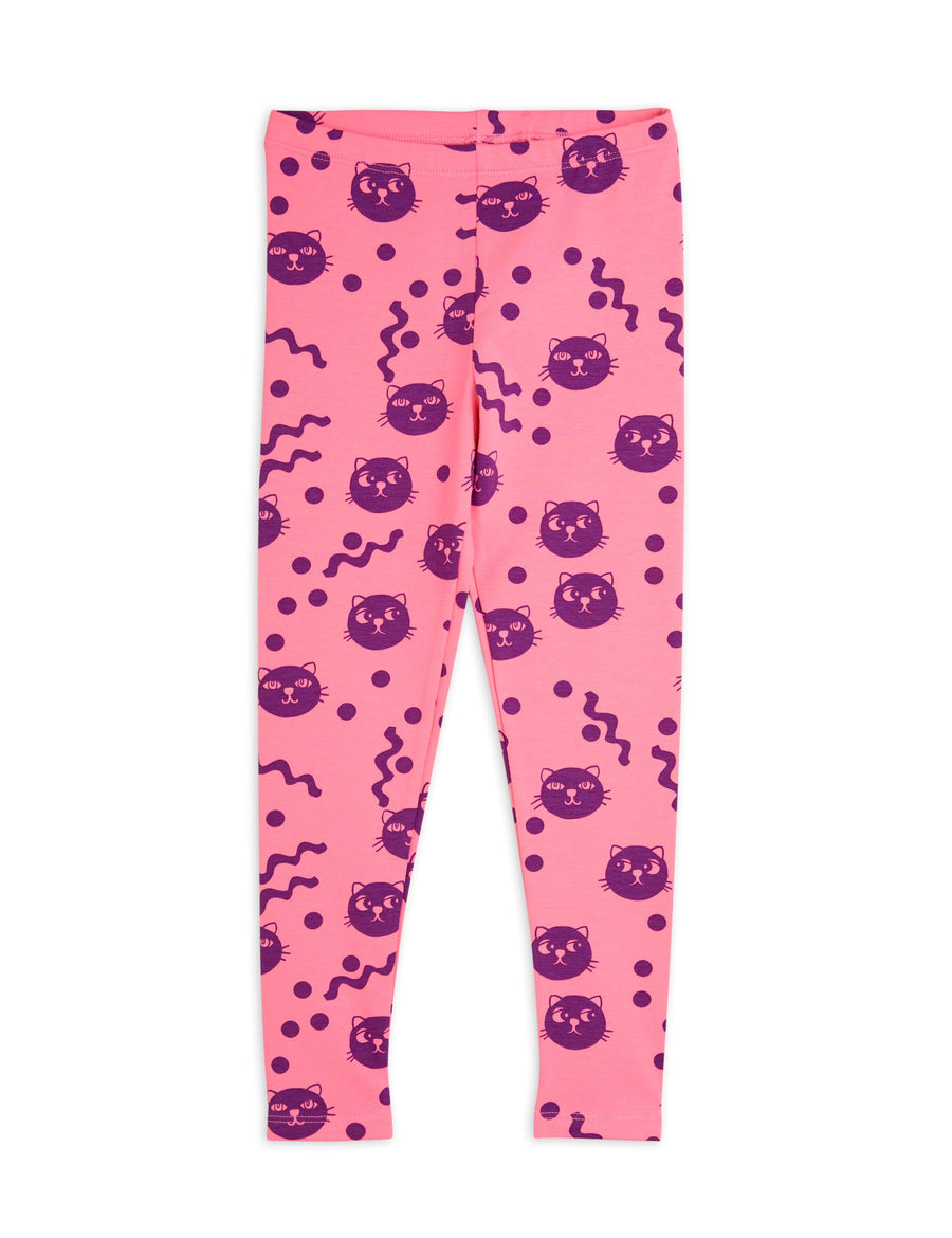 Mini Rodini Squiggly Cats Leggings