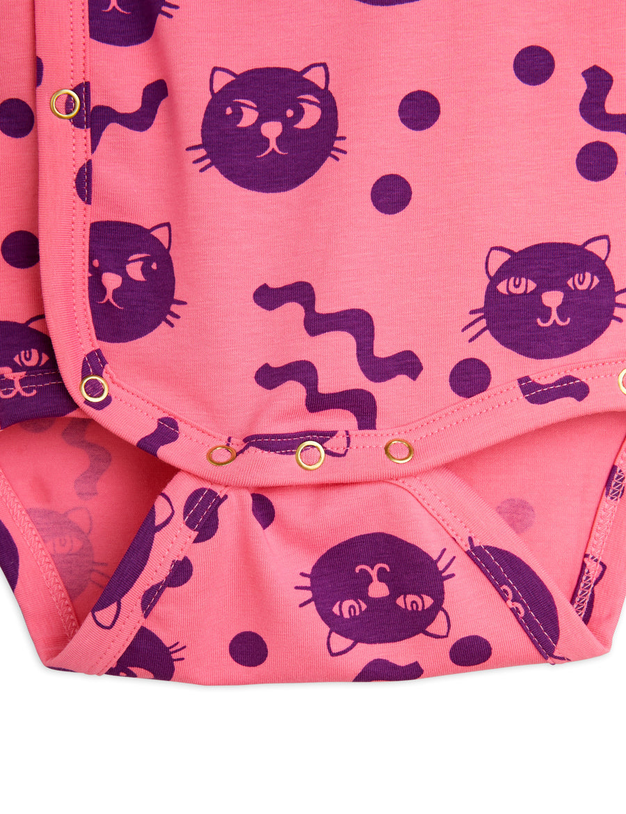 Mini Rodini Squiggly Cats Baby Set