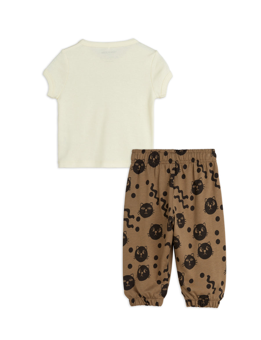 Mini Rodini Cats Baby Set