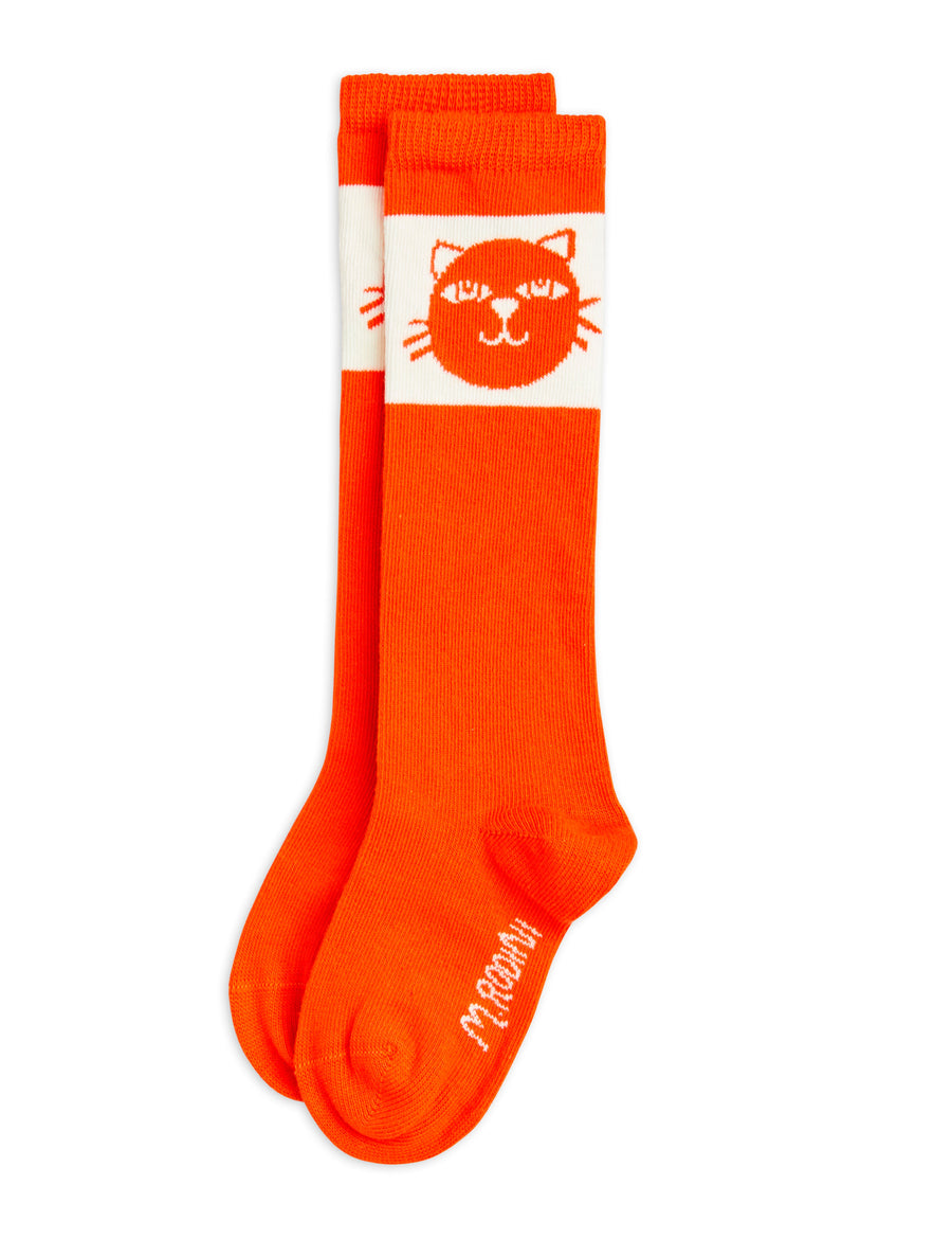 Mini Rodini Cat Knee High Socks