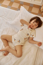 Norsu Organic Short Sleeve Onesie Clementine