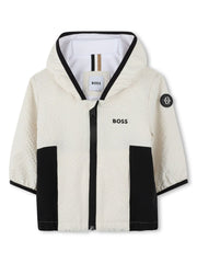 Boss Baby Logo-print Hooded Windbreaker