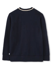 Boss Boys Logo Embroidered Cotton Cardigan