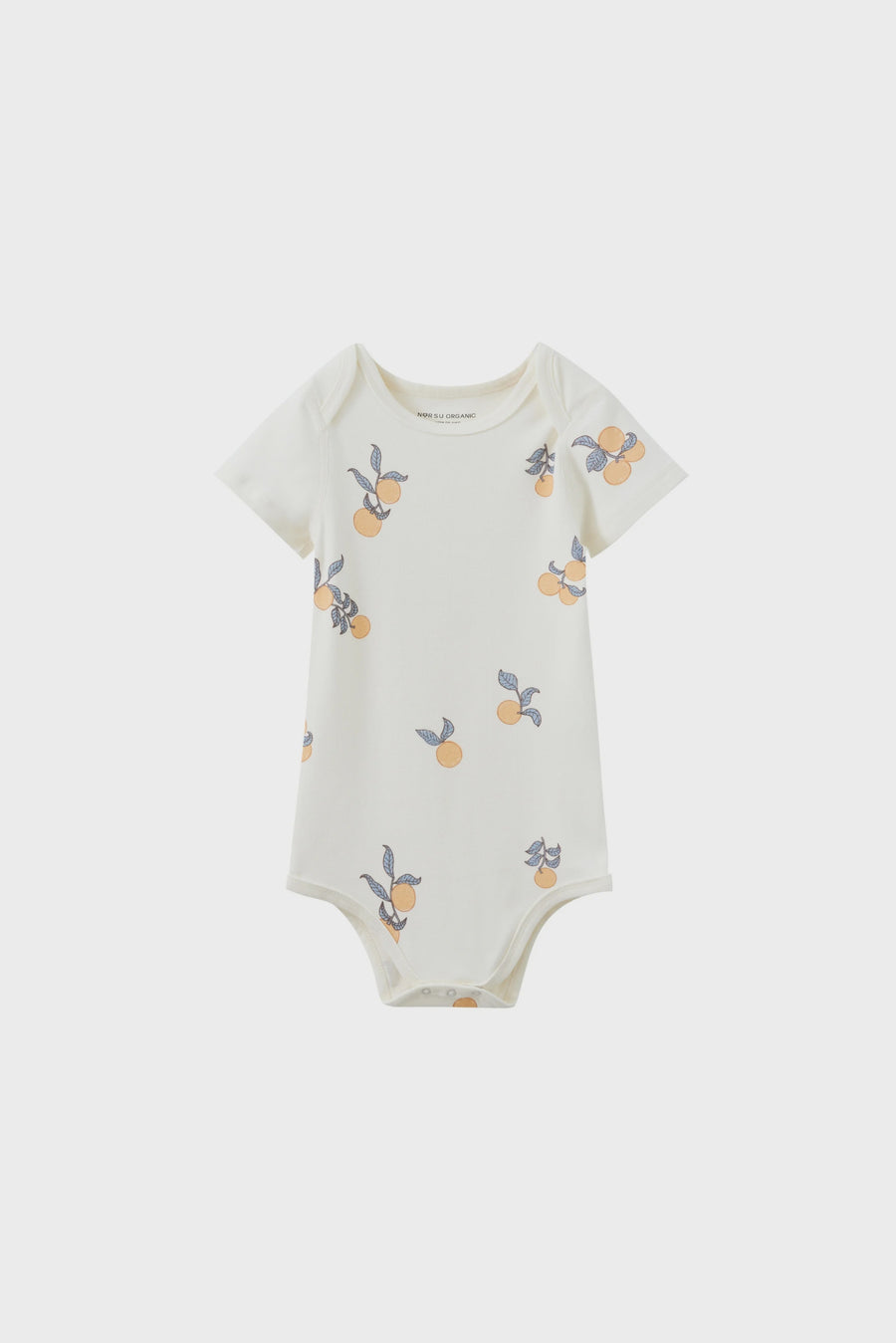 Norsu Organic Short Sleeve Onesie Clementine