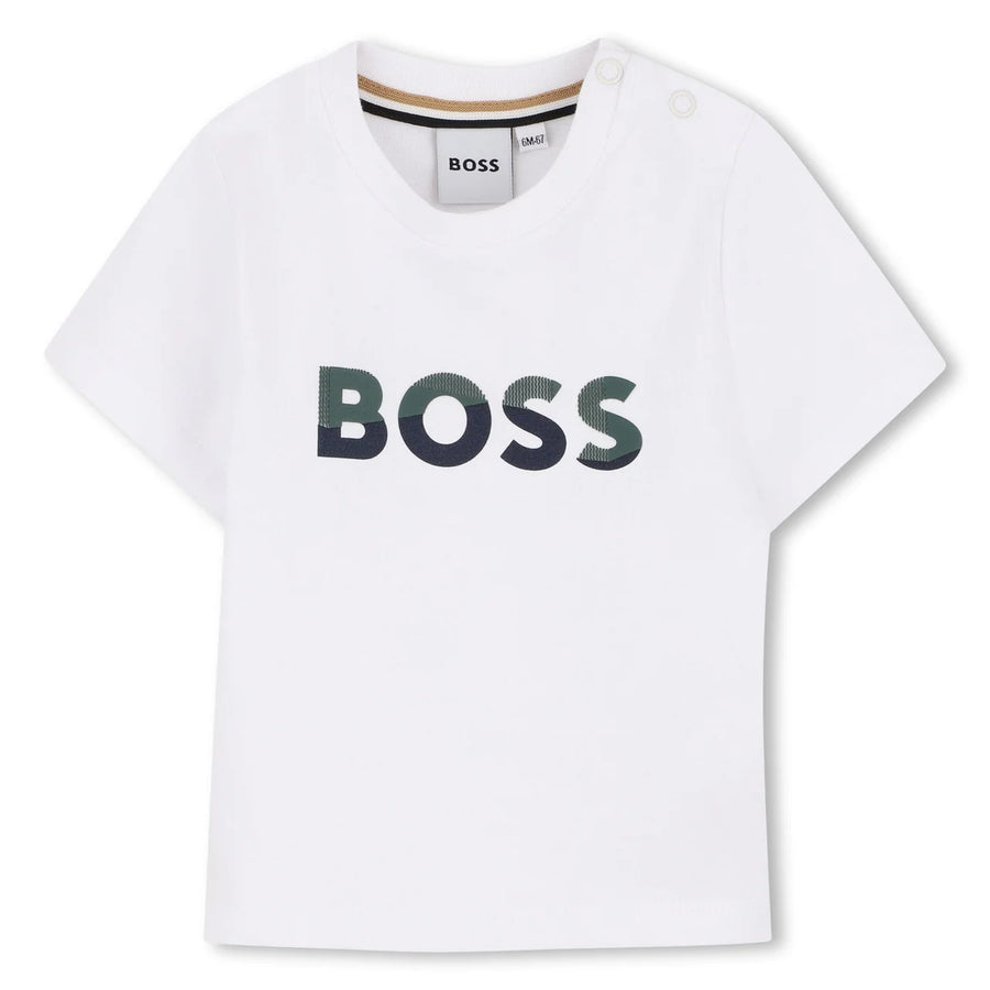 Boss Baby Green Logo Tee and Shorts Set