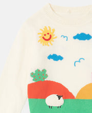 Stella McCartney Baby Farmyard Graphic Knitted Jumper