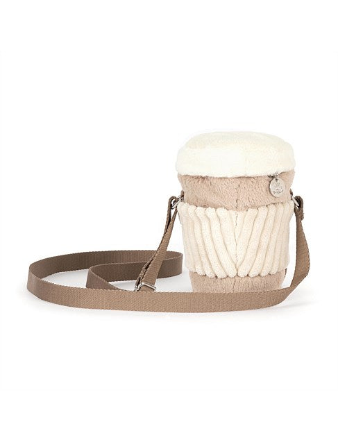 Jellycat Amuseables Perkle Coffee Shoulder Bag
