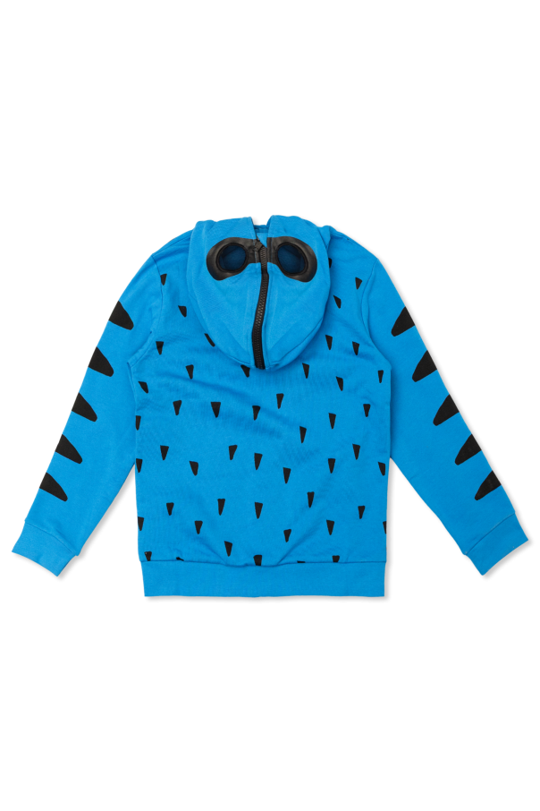 Stella McCartney Kids Boys Zip Cat Mask Hoodie