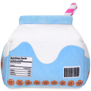 Iscream Milk and Cookies Packaging Fleece Plush