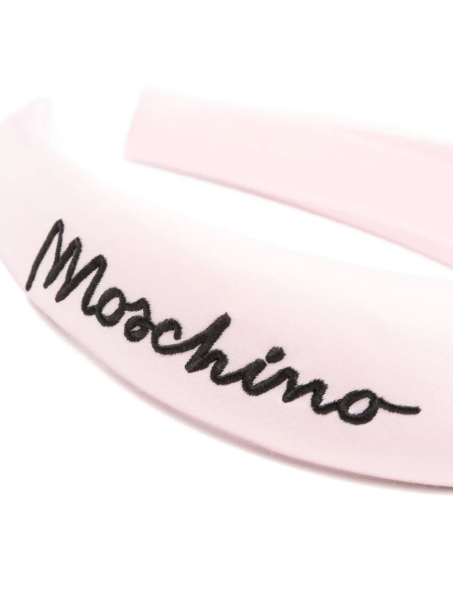 Moschino Kids Girl Pink Hairband