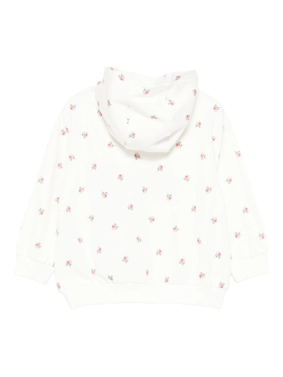 Stella McCartney Kids Girls Ditsy Roses Jersey Hoodie
