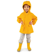 Jan & Jul Yellow | Kids Shell Jacket Puddle-Dry Waterproof Rain Jacket