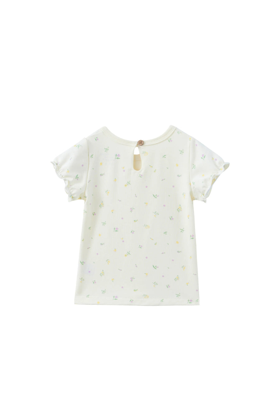 Norsu Organic Girls Bamboo Summer T-shirt Floral