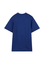 The Marc Jacobs Kids Blue flower-patch short-sleeve dress