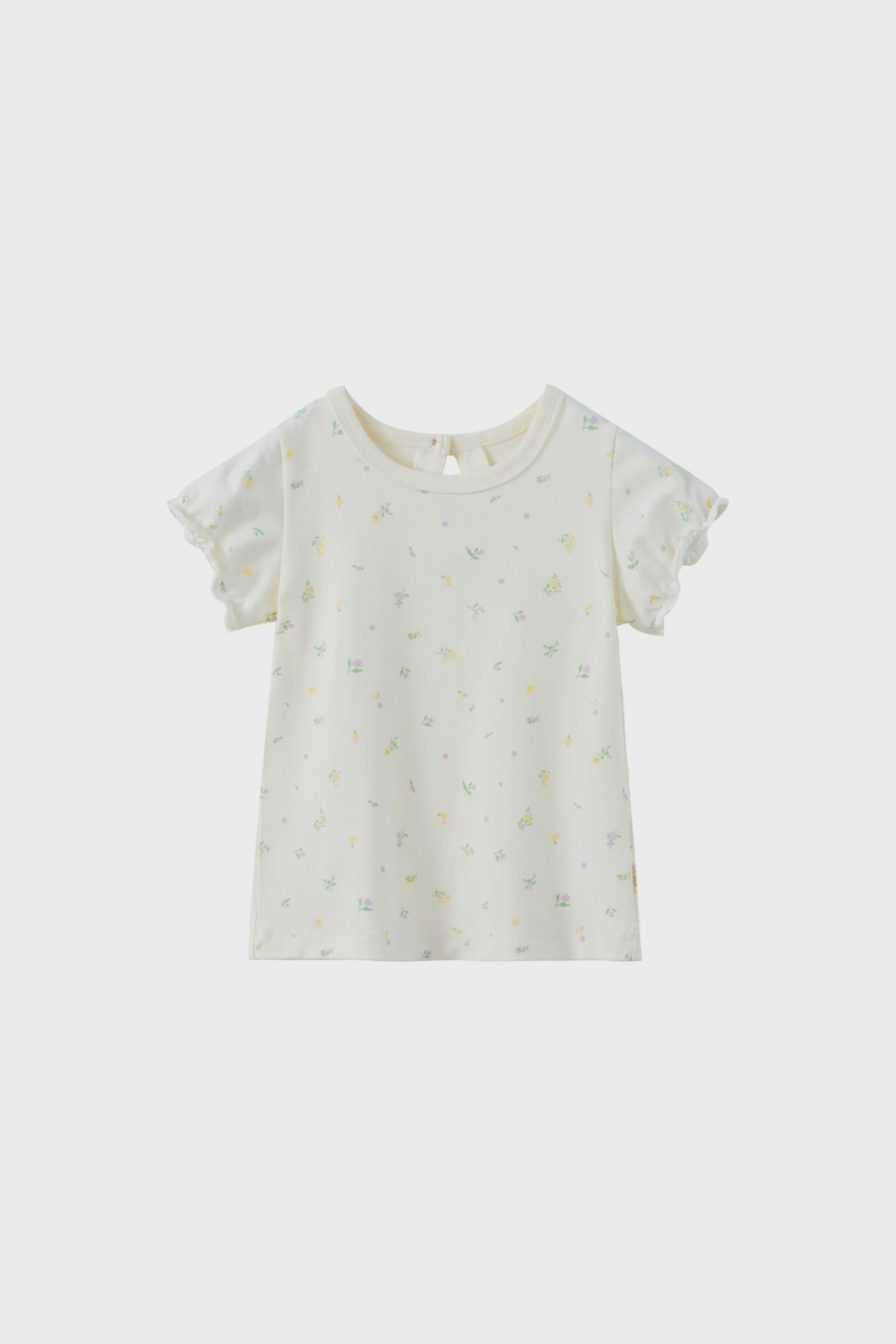 Norsu Organic Girls Bamboo Summer T-shirt Floral