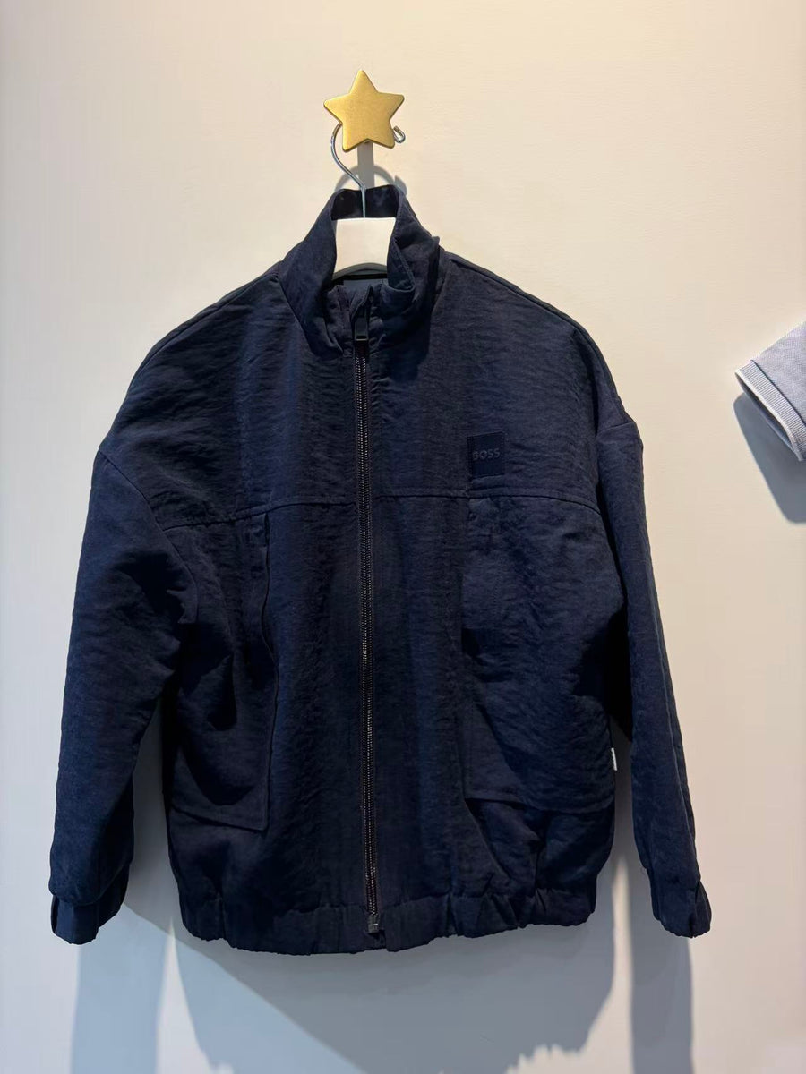 Boss Zip-up Stain Cardigan Track Jacket