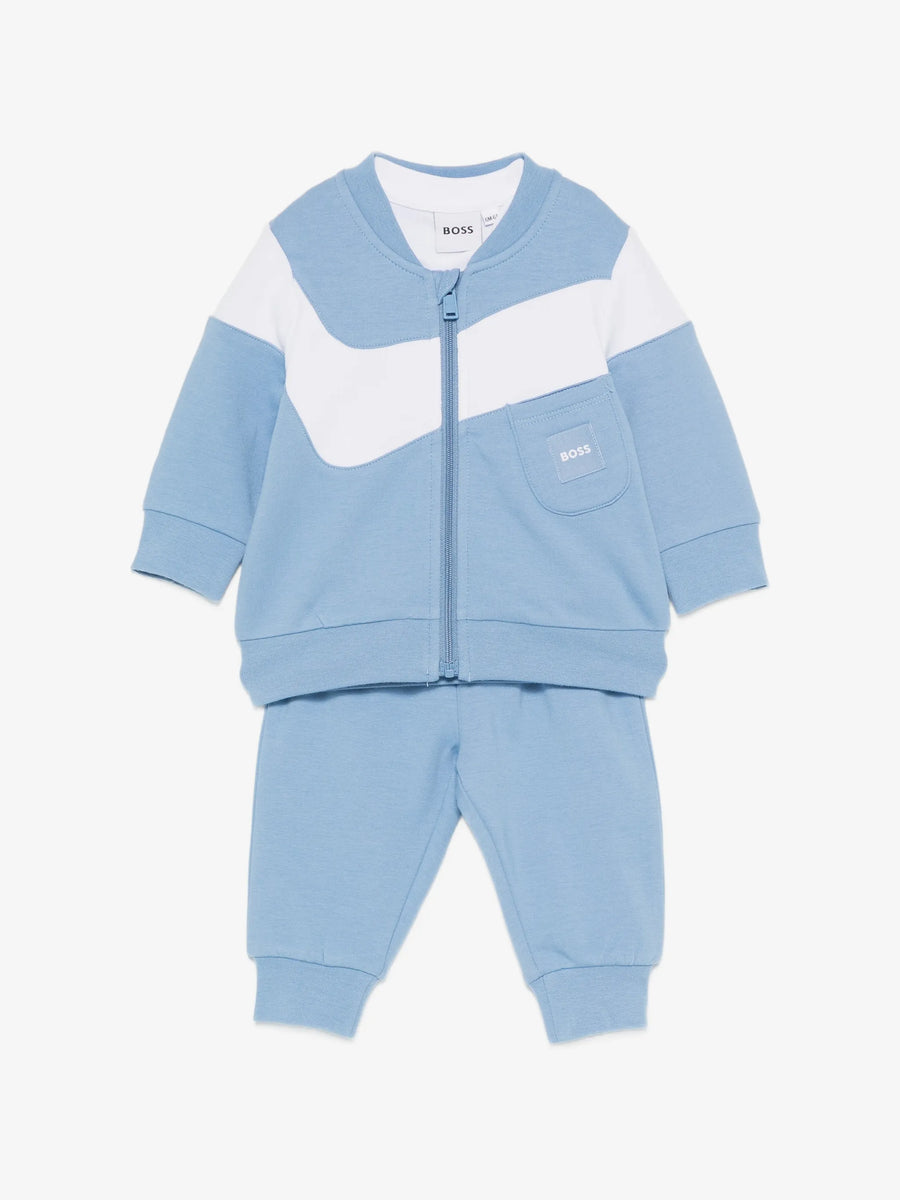 Boss Baby Ashleigh Blue 3pc Cardigan Tee and Trousers Gift Box Set