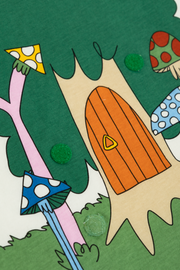 Stella Kids SS Tee with Magic Tree and Detachable Badges