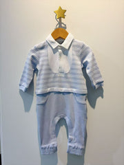 Boss Striped 2in1 Coverall with Polo Collar Gift Box Set
