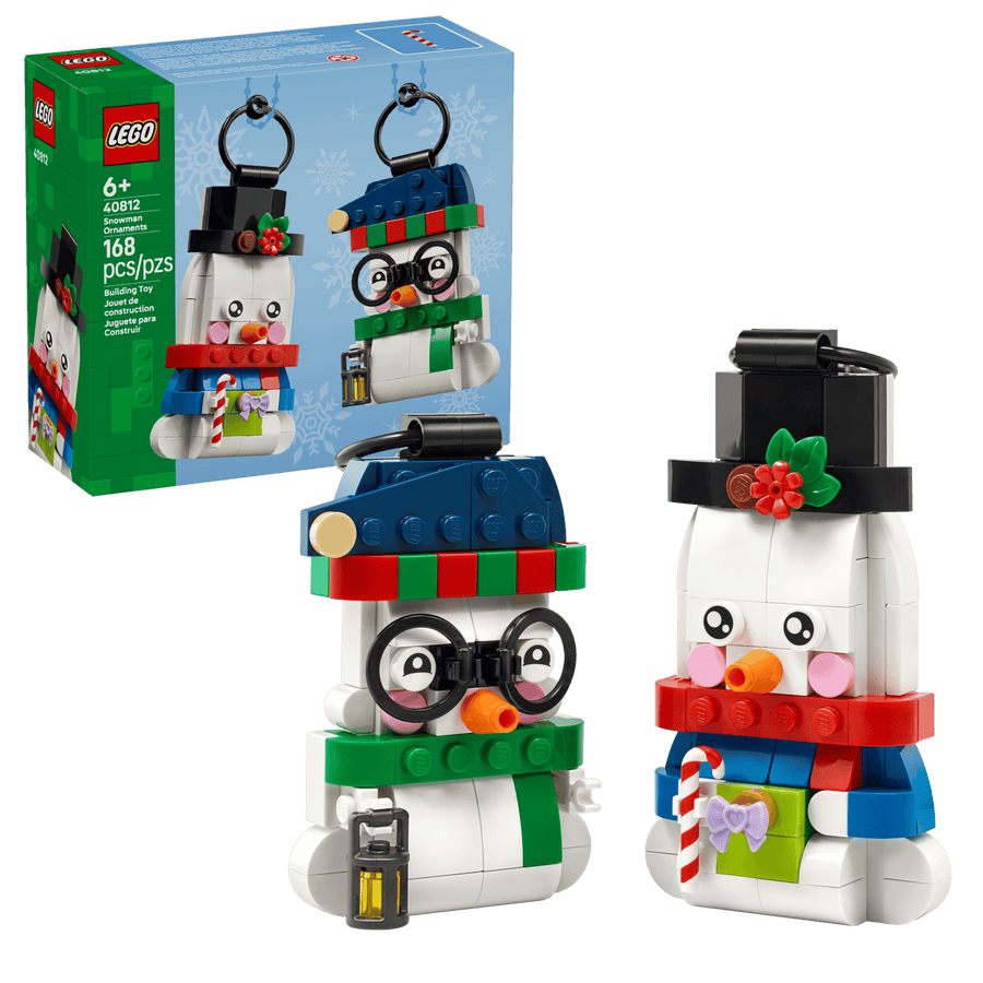 LEGO Snowman Ornaments 40812