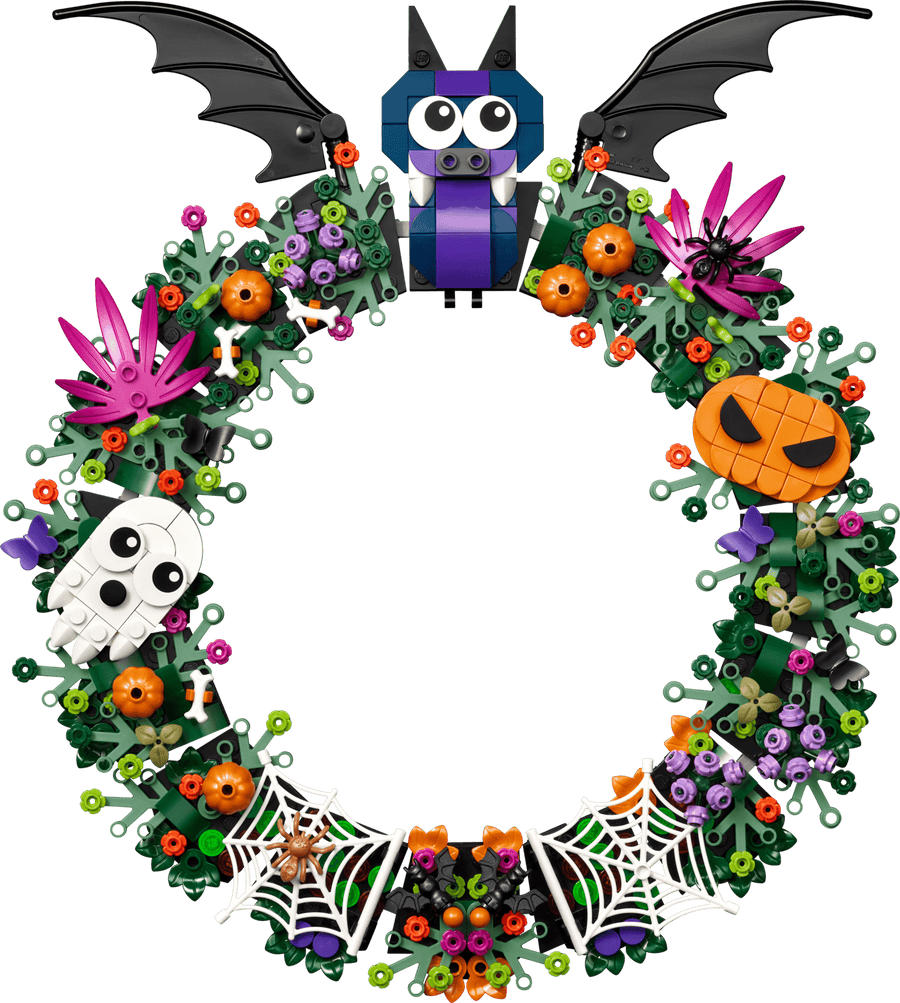 LEGO Halloween Wreath 40825