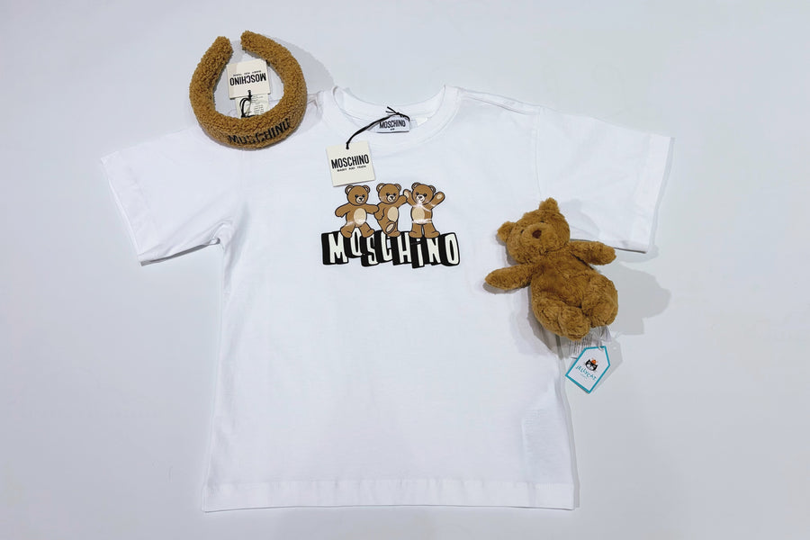 Moschino Maxi Tee with Three Bears
