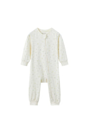 Norsu Organic Bamboo Zip-up Sleeper Floral