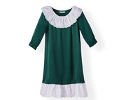 La Mimi Land Mi Ruffle Lounge Dress Emerald Green