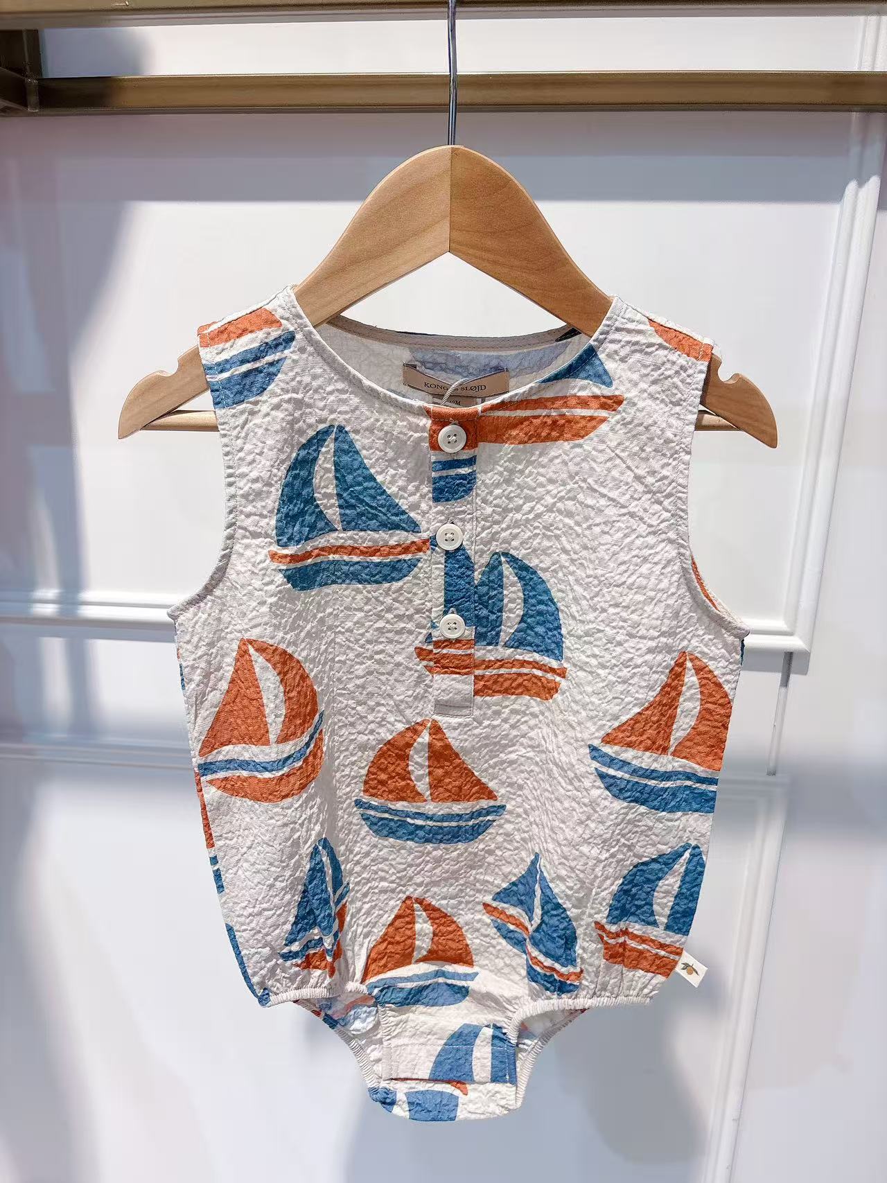 Konges Slojd ELLIOT ROMPER GOTS Ahoy