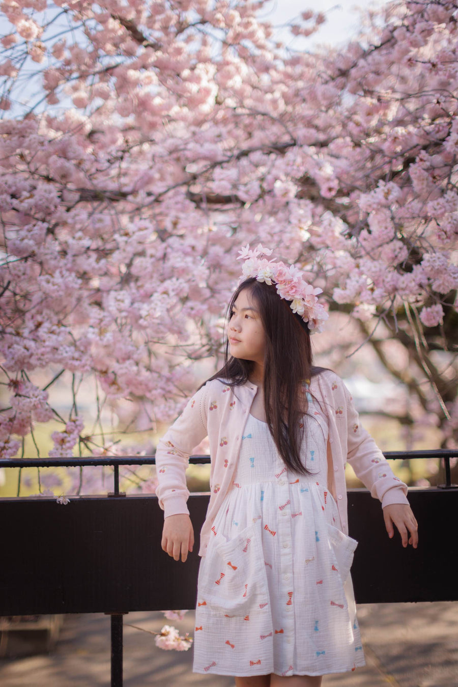 Bonpoint Pink Aizoon Cardigan
