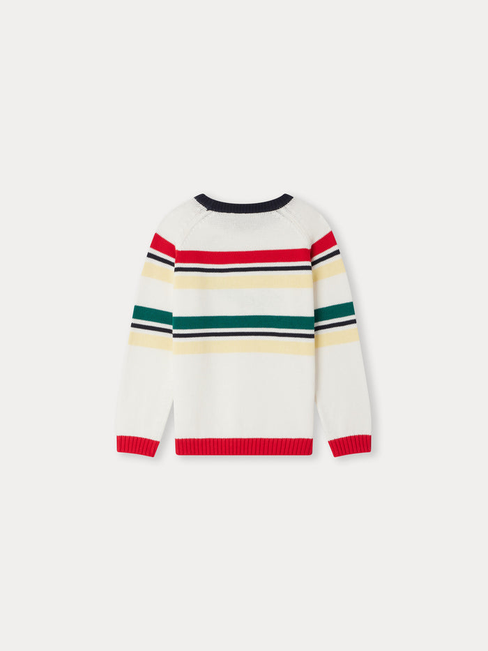 Bonpoint Boy Ivory Florencio Sweater