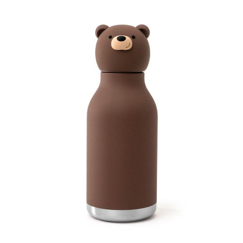Asobu Bestie Brown Bear Water Bottle 16 oz