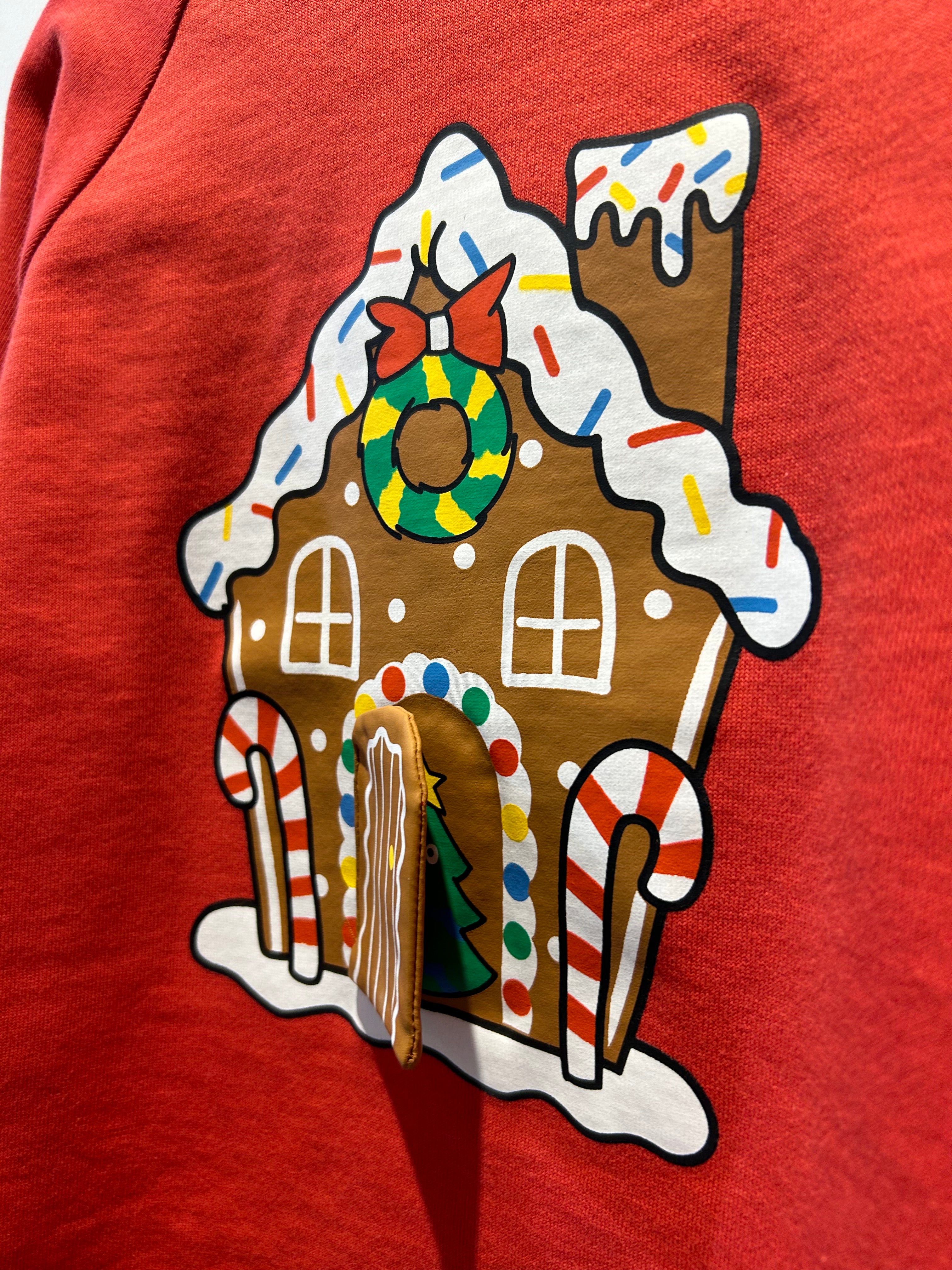 Stella McCartney Kids Sweatshirt with Gingerbread House Print